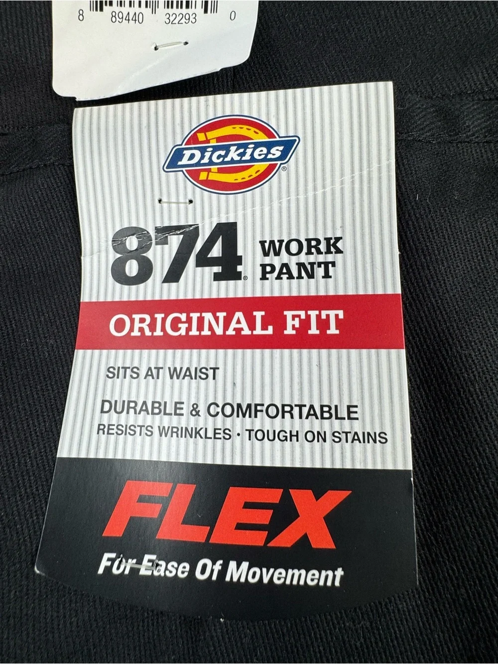 Dickies Men's 874 Flex Work Chinos - Black